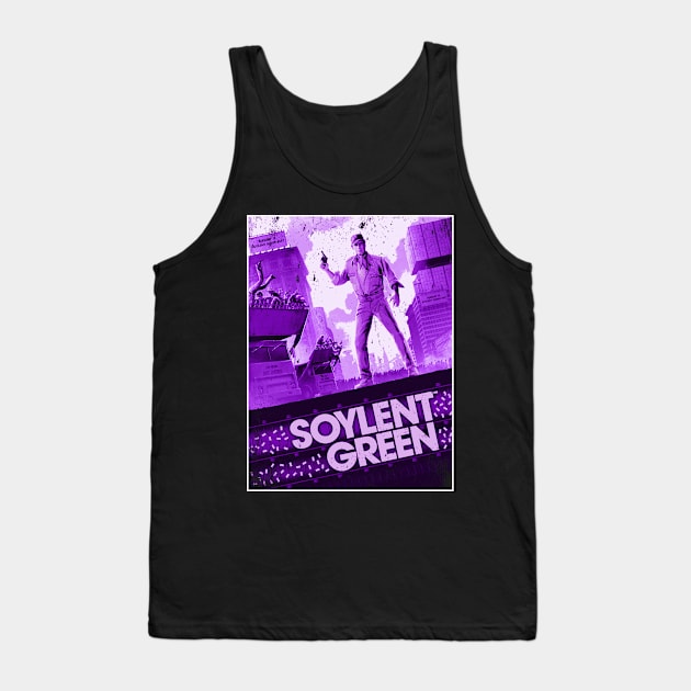 Soylent's Chilling Revelation A Sci-Fi Classic Tank Top by Mythiana